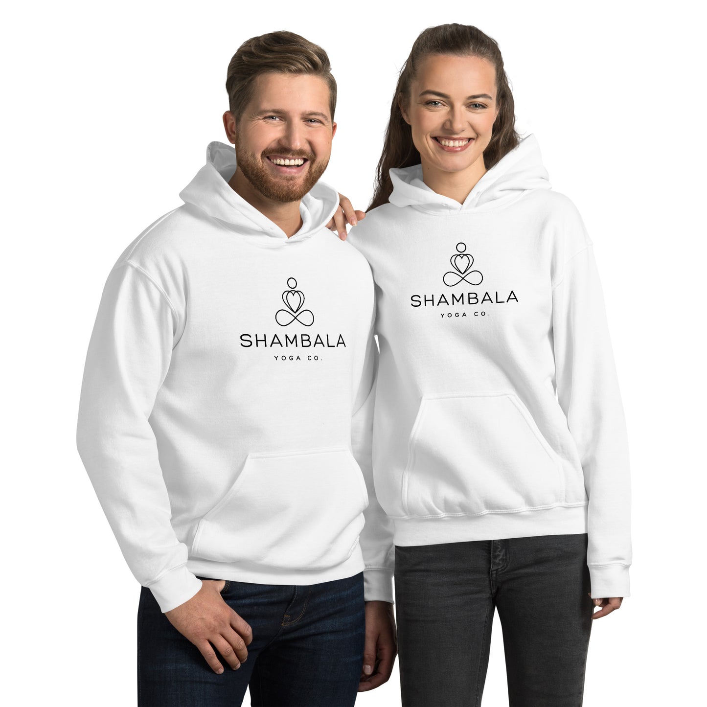 White Shambala Yoga Co. Love Hoodie 